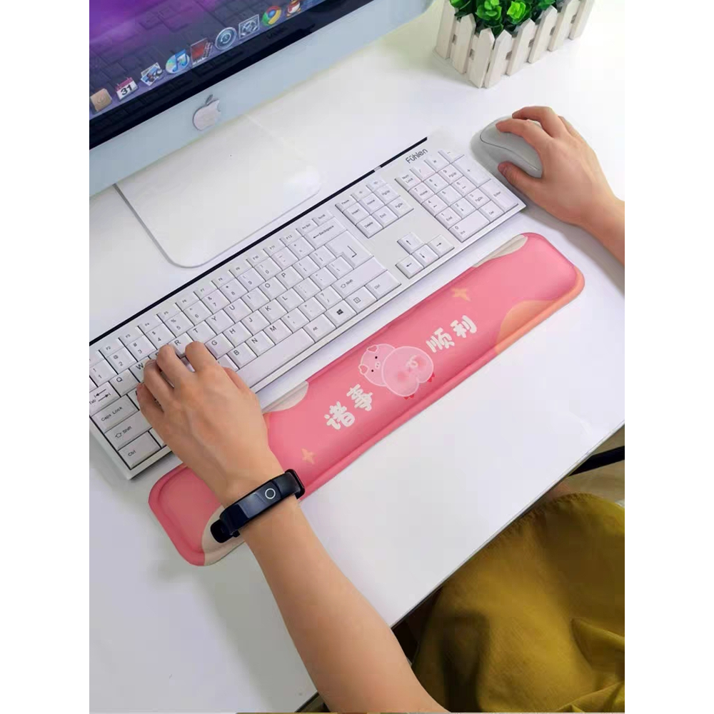 [Hàng HOT] Miếng Kê Tay Bàn Phím 3D Hoạt Hình Dễ Thương Thoải Mái chống mỏi tay【Carbon070】
