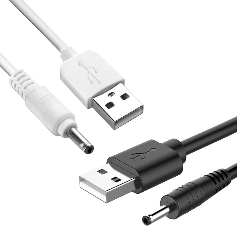 ❀LIDU Dây cáp sạc chuyển đổi USB sang DC 3.5V dành cho Foreo Luna/Luna 2/Mini/Mini 2/Go/Luxe