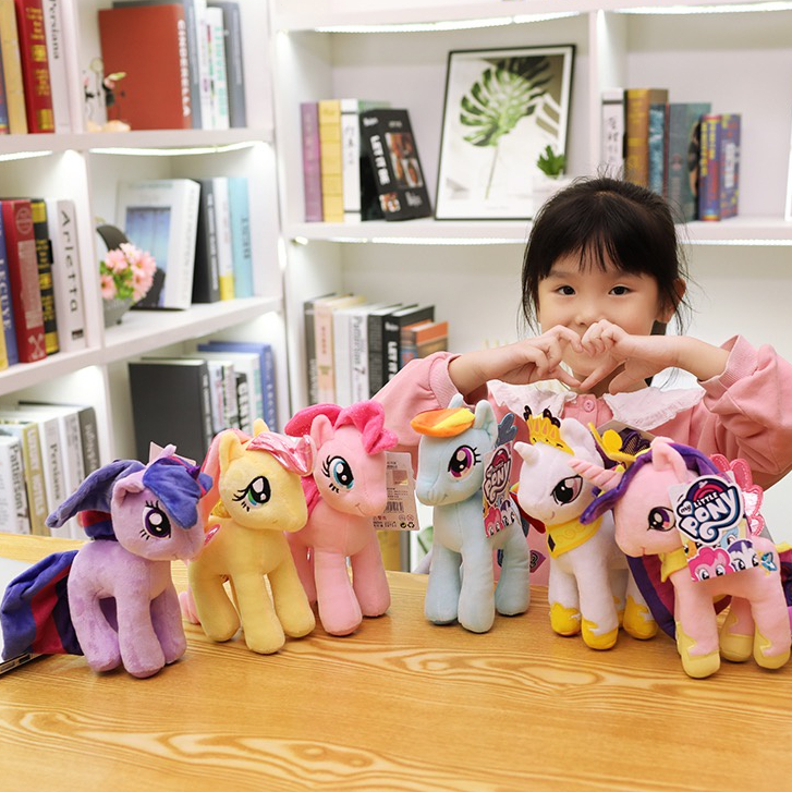 Thú Nhồi Bông Hình Ngựa Pony Xinh Xắn