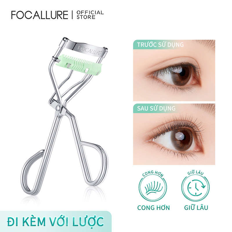 Dụng Cụ Uốn Cong Lông Mi Tự Nhiên Lâu Trôi Focallure 40g