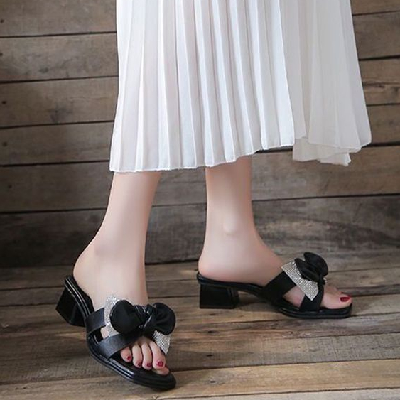 Dép Cao Gót Thời Trang Nữ Dạo Phố Sành Điệu