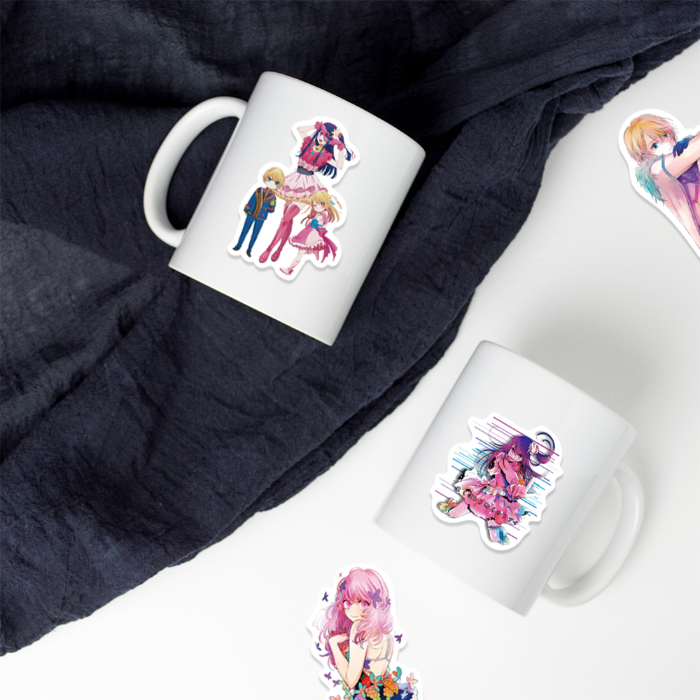 Set 50 Sticker Anime Dán Trang Trí Xe Hơi Xe Máy Chống Nước
