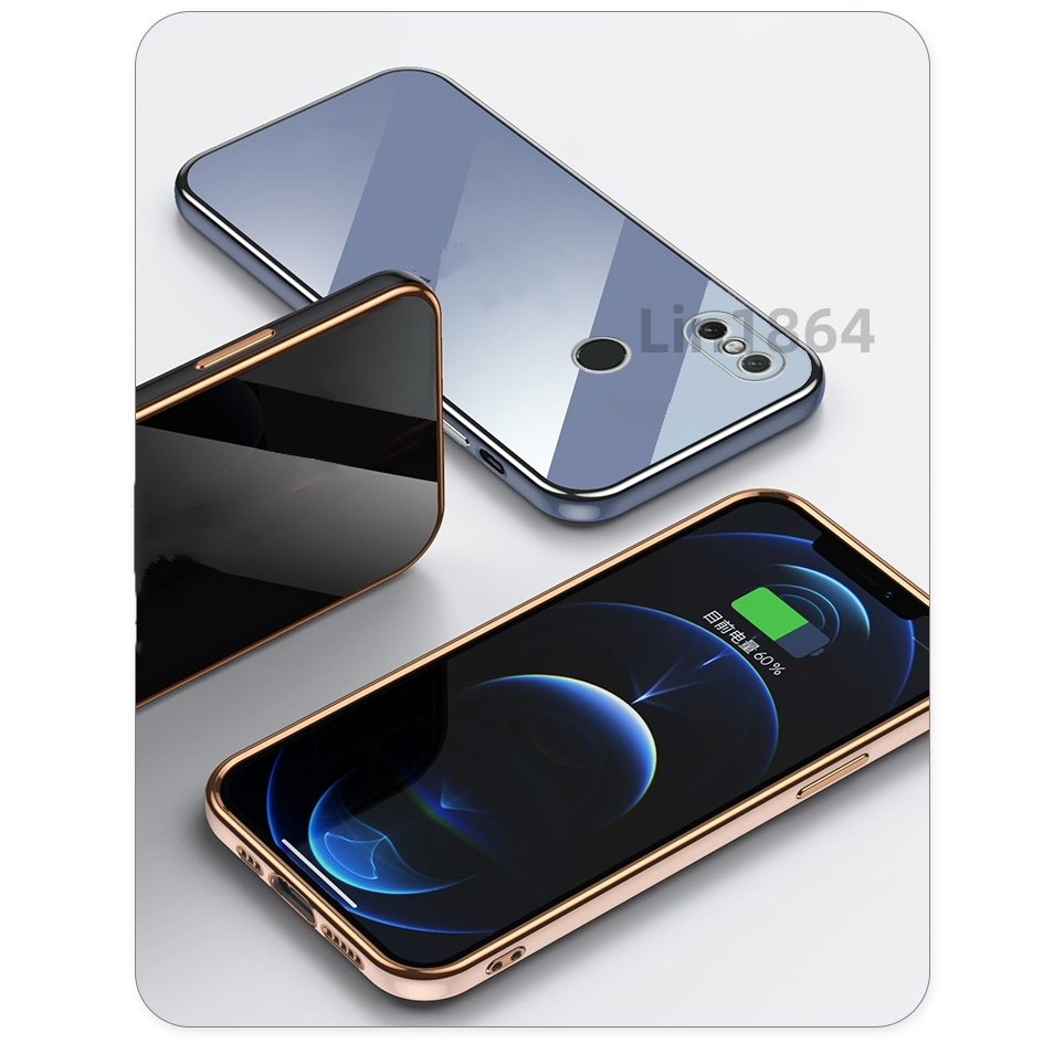 ốp lưng mềm mạ sang trọng tương thích với Cho XIAOMI MI 11 10 9 8 Pro 11 10 9 Lite 11i/11XPro/11X 10T 11T 9T TPro K30S K40 Ốp silicon TPU màu trơn đơn giản case