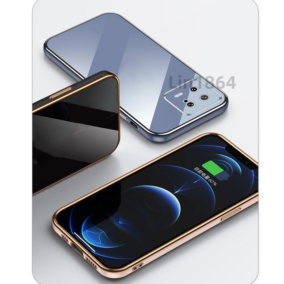ốp lưng mềm mạ sang trọng tương thích với Cho XIAOMI 13 Ultra 13 Lite/12 Lite NE 12/12X/12S 12Pro/12SPro 12Tpro/12T 11 Pro 11lite 11T 11TPRO Ốp silicon TPU màu trơn đơn giản case