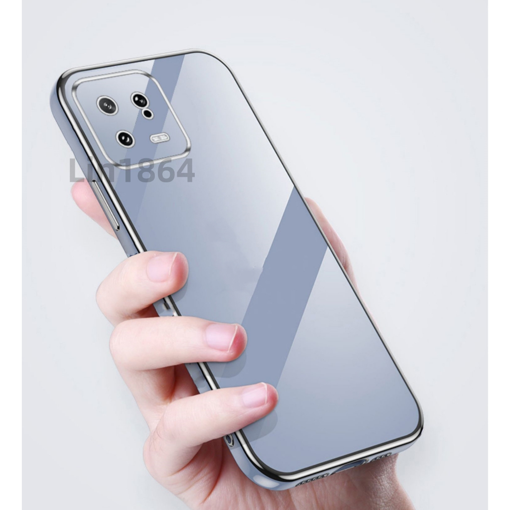 ốp lưng mềm mạ sang trọng tương thích với Cho XIAOMI 13 Ultra 13 Lite/12 Lite NE 12/12X/12S 12Pro/12SPro 12Tpro/12T 11 Pro 11lite 11T 11TPRO Ốp silicon TPU màu trơn đơn giản case