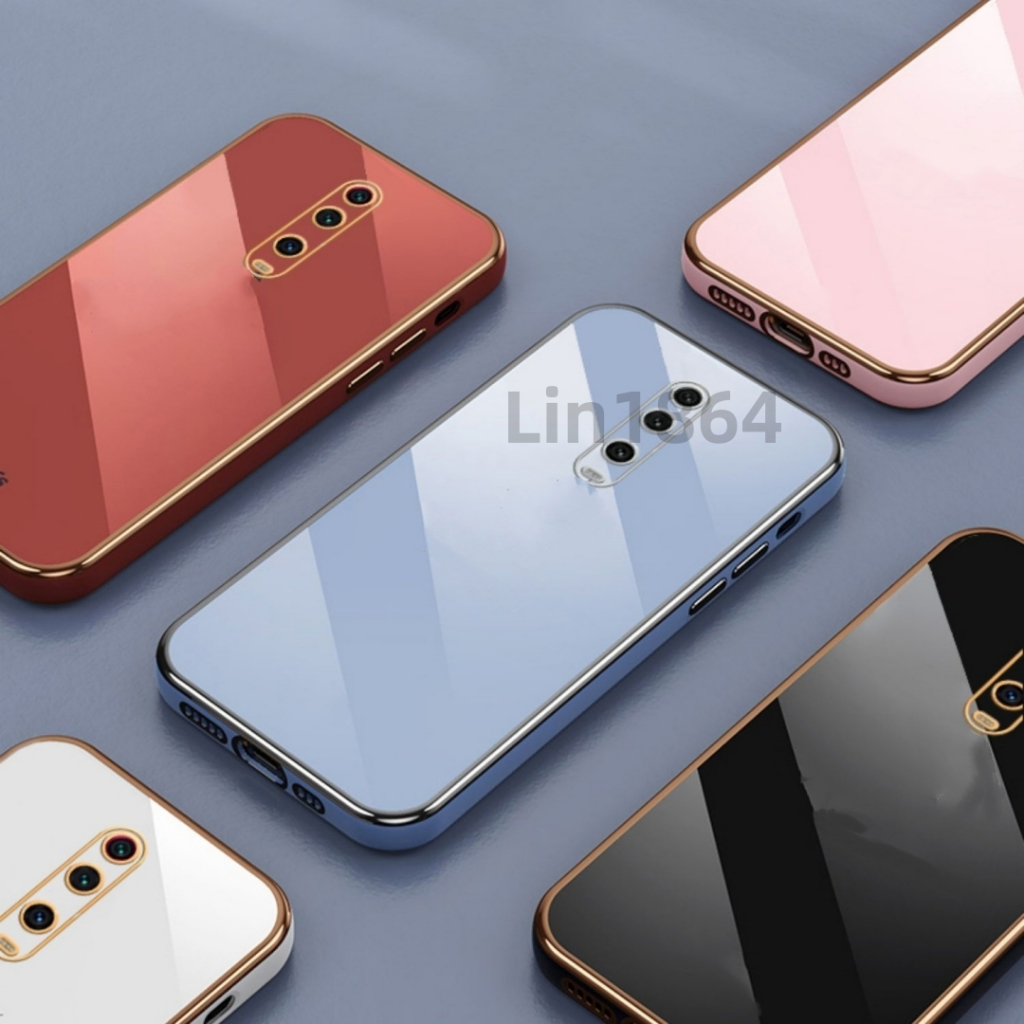 ốp lưng mềm mạ sang trọng tương thích với Cho XIAOMI Redmi 10 10C 10A 10XPRO 10Prime Redmi 9 9C 9A/9i/9AT Redmi 8 8A 8PRO Redmi 7 5Plus Ốp silicon TPU màu trơn đơn giản case