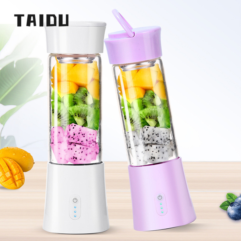 Máy ép hoa quả TAIDU sử dụng điện gia đình sạc USB nhỏ gọn tiện lợi