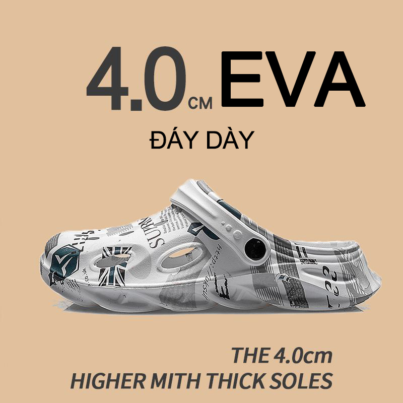 Dép Nam Giày Sandal Đế Dày Chống Trượt Thời Trang Mùa Hè Cho Sandals