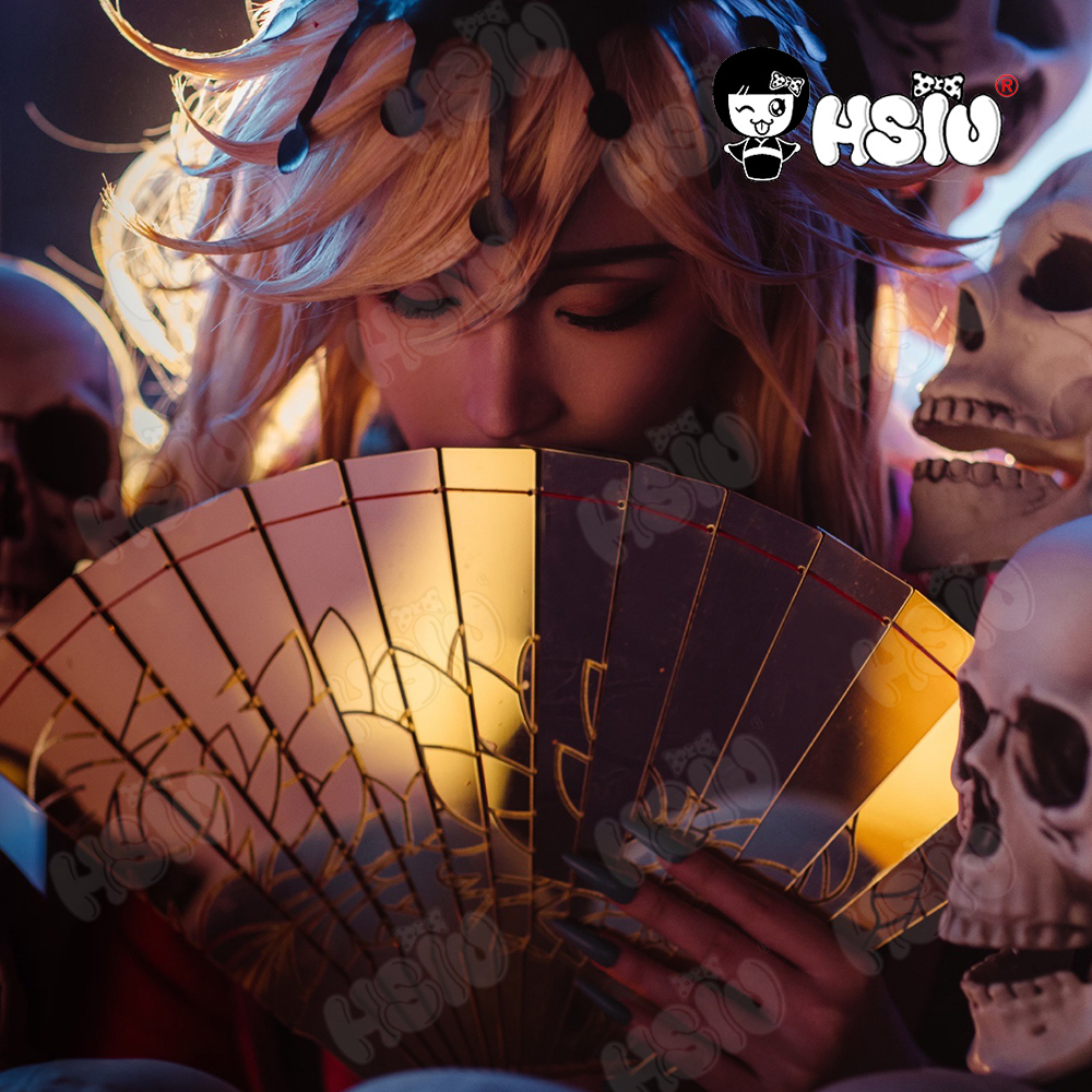 Quạt Xếp Hóa Trang Nhân Vật Anime Kimetsu no Yaiba