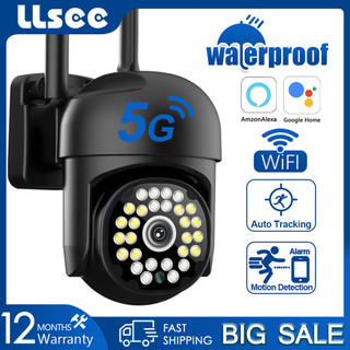 Camera An Ninh Không Dây Kết Nối wifi hd 5mp 5g Chống Nước Có Chế Độ Nhìn Ban Đêm