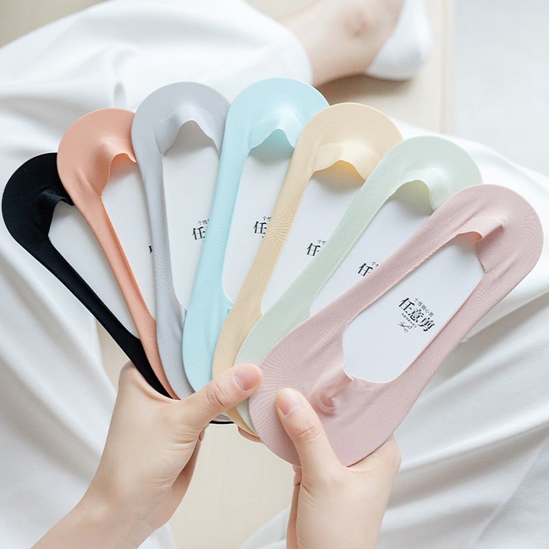 FHYL Vớ Cotton Siêu Mỏng Thoáng Khí Màu Sắc Đơn Giản Cho Nam