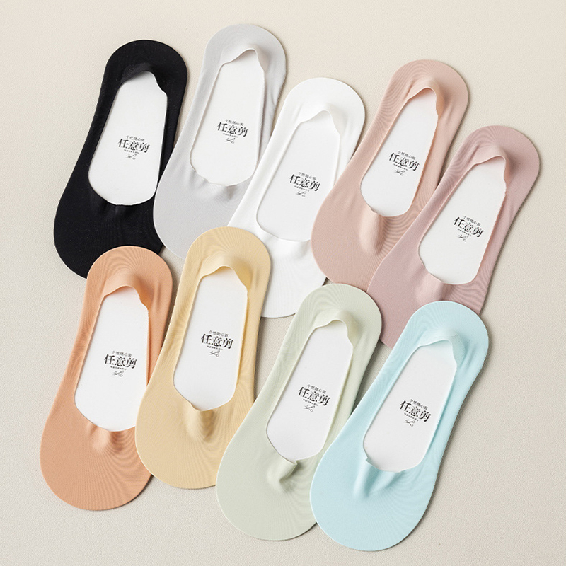 FHYL Vớ Cotton Siêu Mỏng Thoáng Khí Màu Sắc Đơn Giản Cho Nam