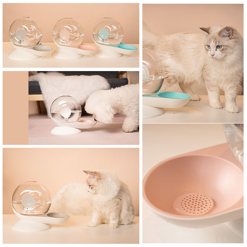 Domicoo 2.8L Máy Lọc Nước Tự Động Cho Mèo Máy Uống Nước Cho Mèo Bát Uống Nước Cho Mèo