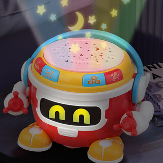 Robot đồ chơi học tập HYG TOYS phát ra âm thanh và ánh sáng dành cho trẻ em