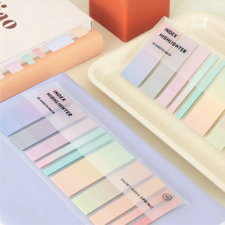 Giấy ghi chú Gradient phong cách Hàn Quốc