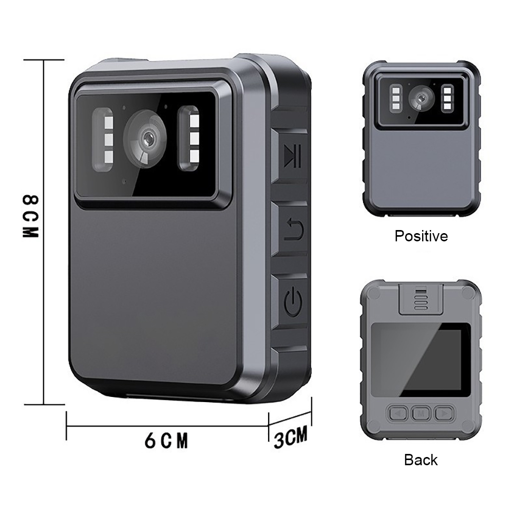 Camera Kỹ Thuật Số HD 1080P Mini 1800mAh 100 Độ Tiện Dụng Cho Gia Đình / Văn Phòng