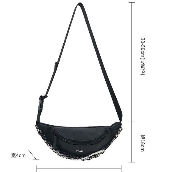 Túi Đeo Hông Họa Tiết Hình Học Thời Trang Xu Hướng Cho Nữ