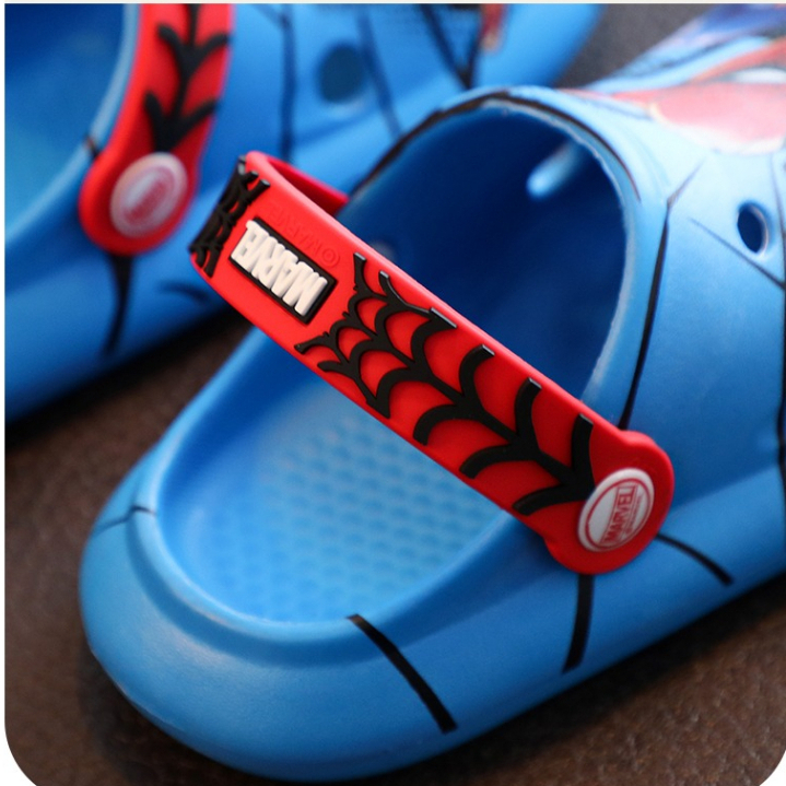 Xăng đan Đế Mềm Chống Trượt Hình Người Nhện Marvel Thời Trang 2023 Cho Bé Trai