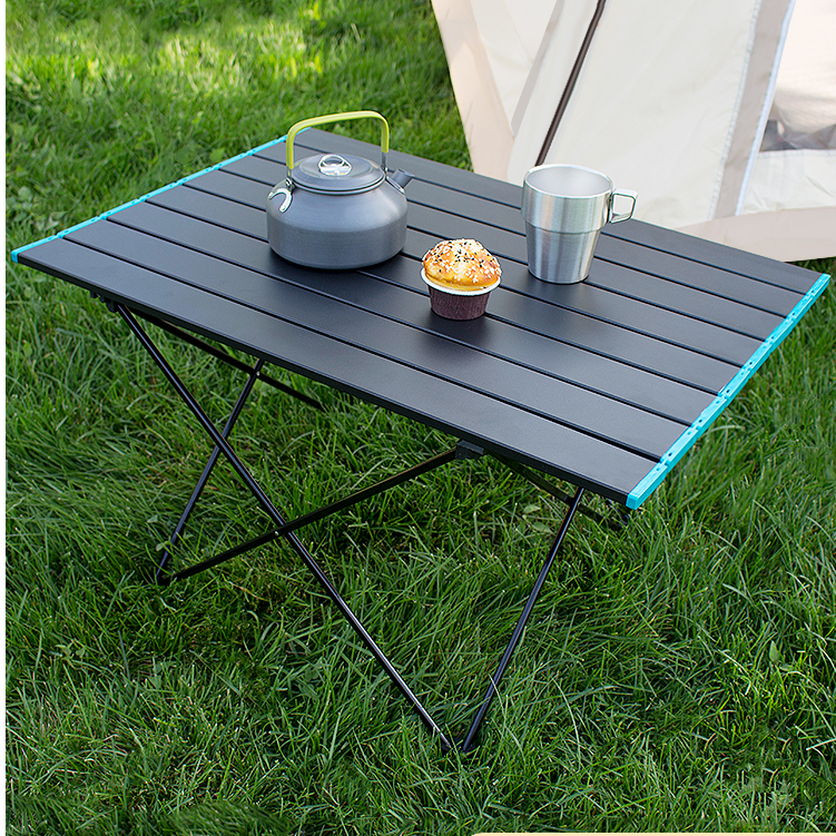 MONEY GoWildCamping Bàn ăn dã ngoại có thể gập lại di động ngoài trời hợp kim nhôm nhẹ