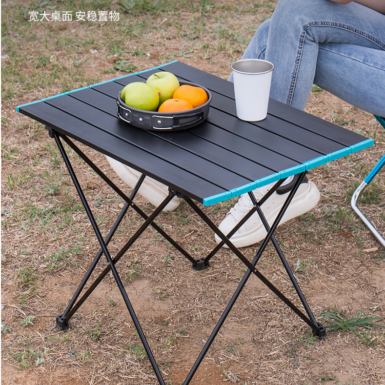 MONEY GoWildCamping Bàn ăn dã ngoại có thể gập lại di động ngoài trời hợp kim nhôm nhẹ