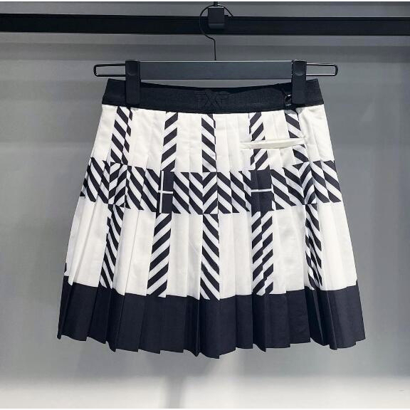 Chân Váy Ngắn Xếp Ly In 100 Màu Tương Phản Thời Trang Xuân Hè Phong Cách Hàn Quốc Mới 2023 Cho Nữ Chơi Golf