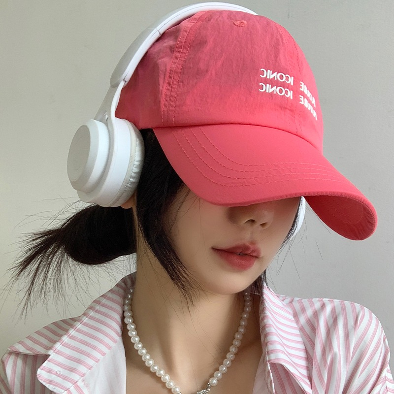 Mũ Lưỡi Trai Chống Nắng Thoáng Khí Nhanh Khô Phong Cách Hàn Quốc Thời Trang Mùa Hè Cho Nữ