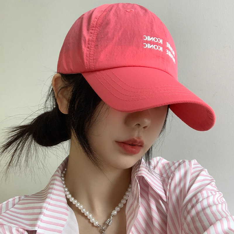 Mũ Lưỡi Trai Chống Nắng Thoáng Khí Nhanh Khô Phong Cách Hàn Quốc Thời Trang Mùa Hè Cho Nữ