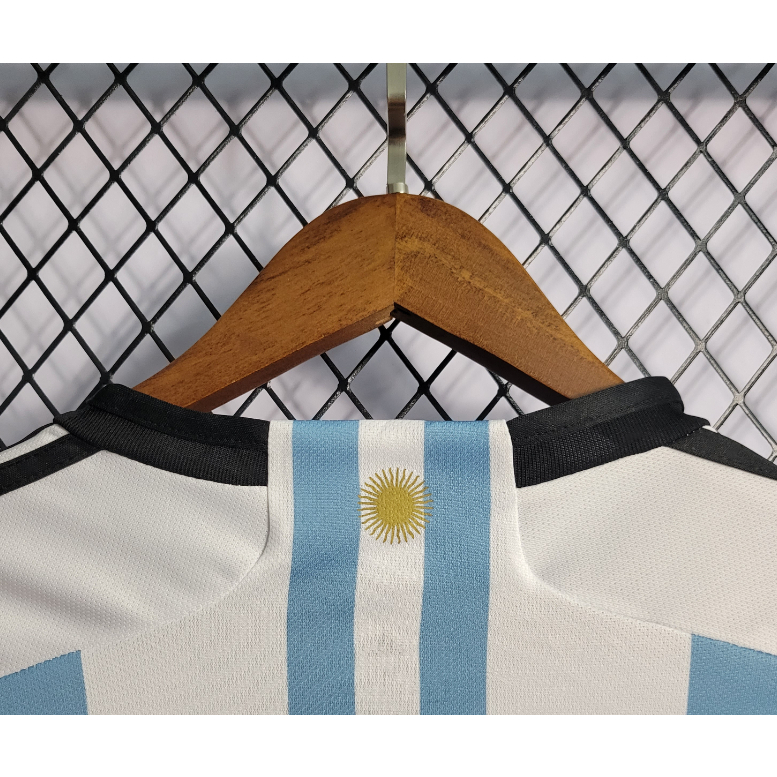 Bộ Quần Áo Bóng Đá 3 Sao Argentina Số 23 / 24 S-4XL
