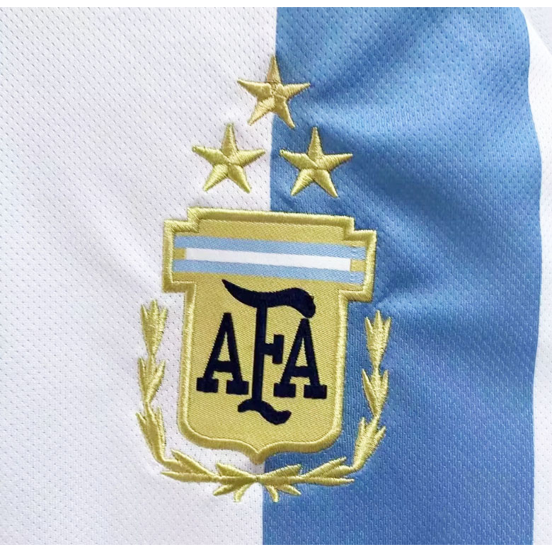 Bộ Quần Áo Bóng Đá 3 Sao Argentina Số 23 / 24 S-4XL