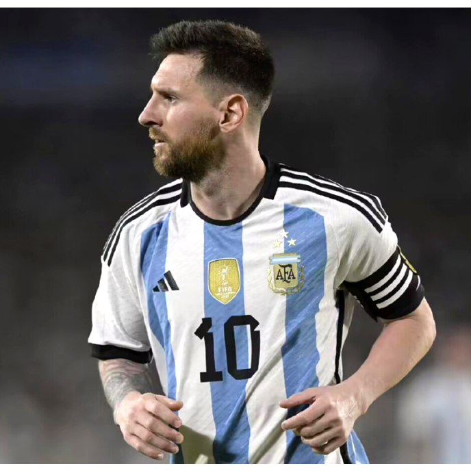 Bộ Quần Áo Bóng Đá 3 Sao Argentina Số 23 / 24 S-4XL