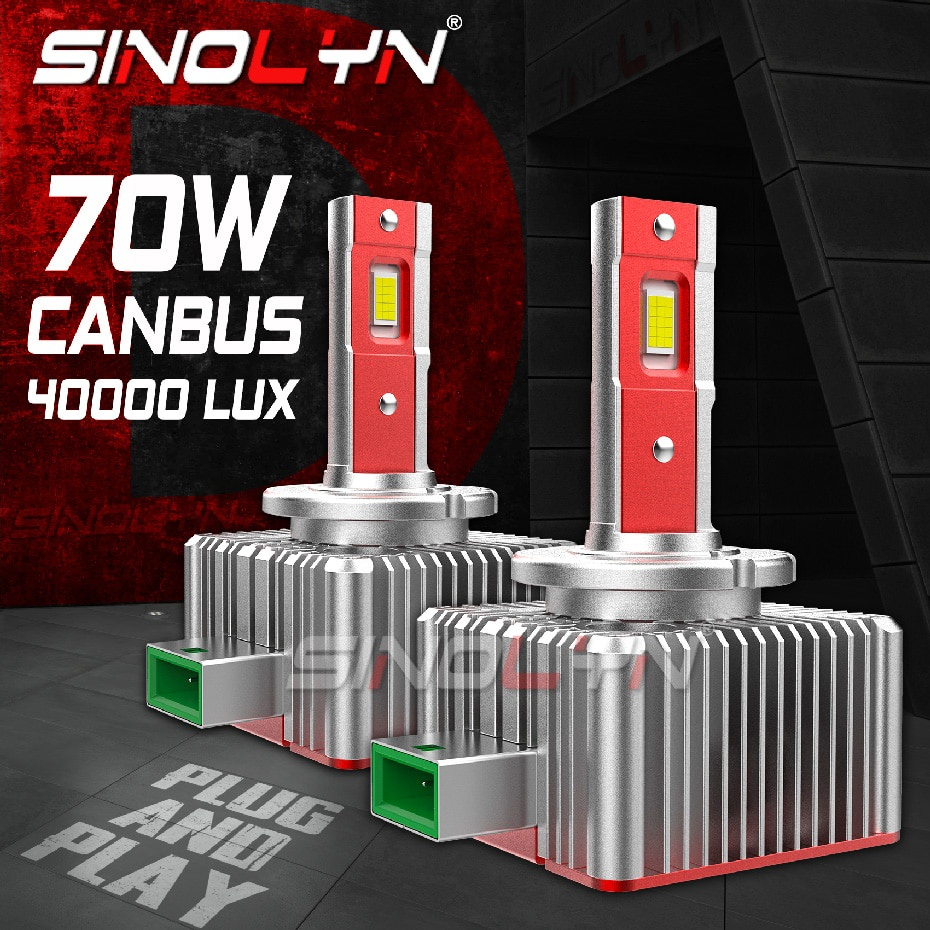 Đèn Pha LED Canbus D1S D4S D2S 40000LM D3S D1R D2R D3R D4R D5S D8S 35W Cho Xe Hơi