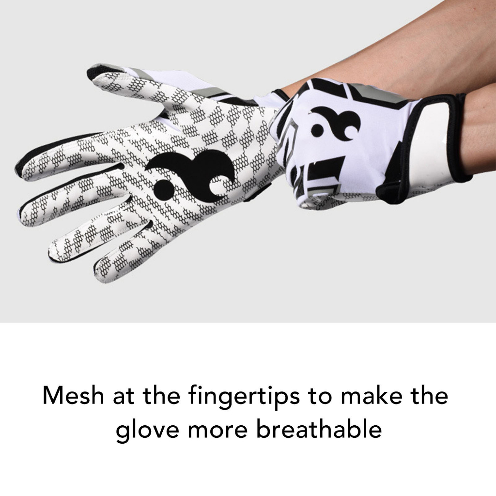 Bán hàng nóng Găng tay bóng bầu dục Mỹ chống trượt thể thao đầy đủ ngón thoáng khí cho chày