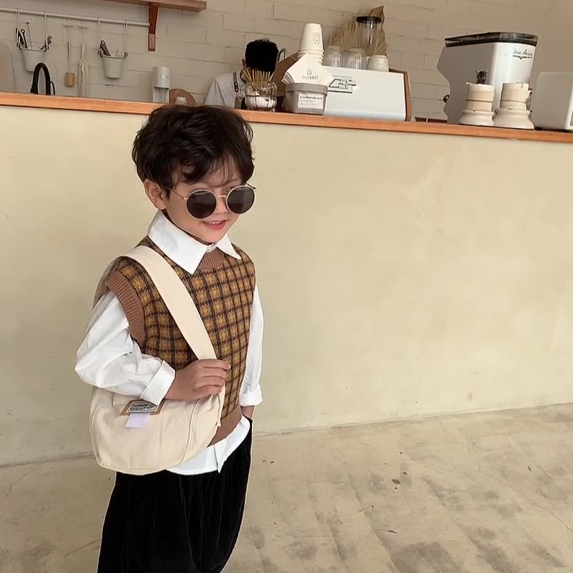 Túi Xách Đeo Vai Vải Denim Phong Cách Hàn Quốc Đơn Giản Thời Trang Dành Cho Trẻ