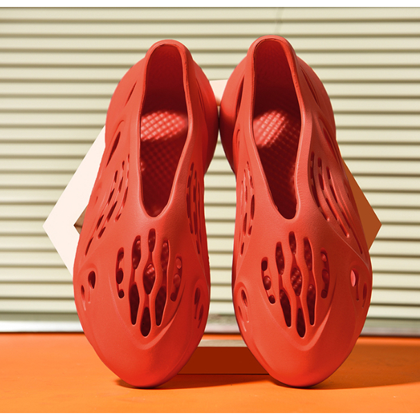 Giày Sandal Đi Biển Mùa Hè Size Lớn Họa Tiết Rằn Ri Phong Cách Mới Cho Nam
