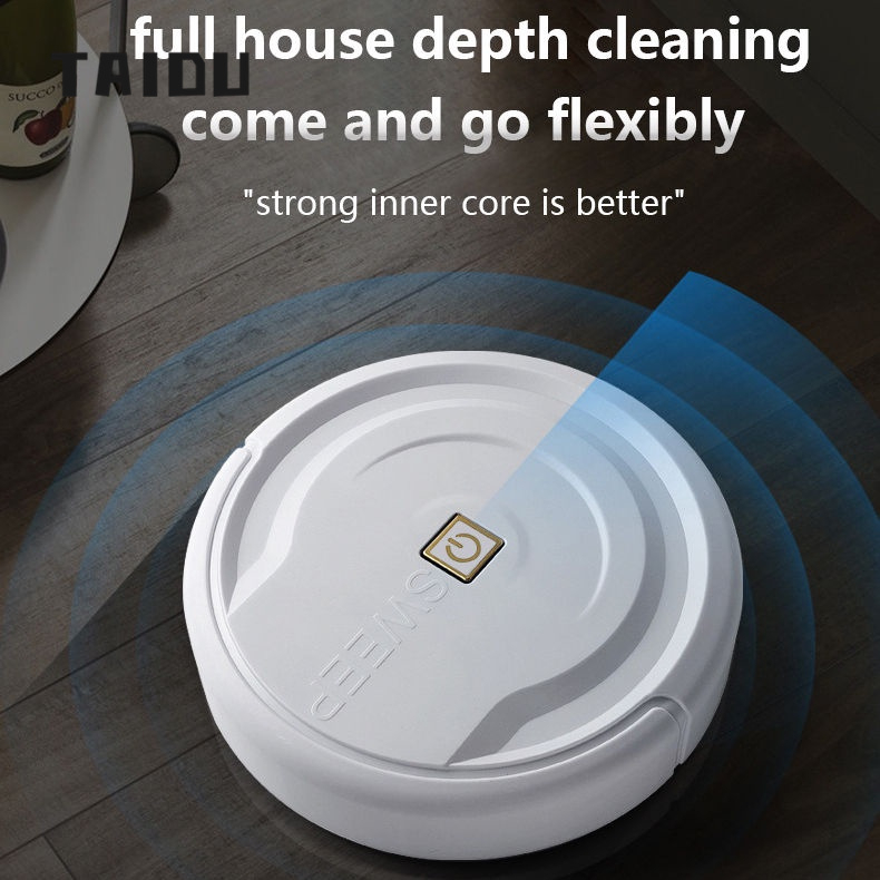TAIDU Robot quét nhà thông minh Máy lau nhà mini Máy hút bụi Lau sàn