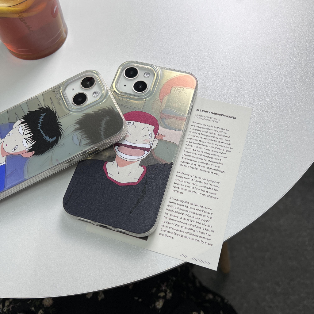 Ốp Điện Thoại Chống Rơi Màu laser Hình Nhân Vật Slam dunk Cho iPhone X XS max 11 12 13 14 Pro max 12 Pro max 13 Pro max 14 Pro max