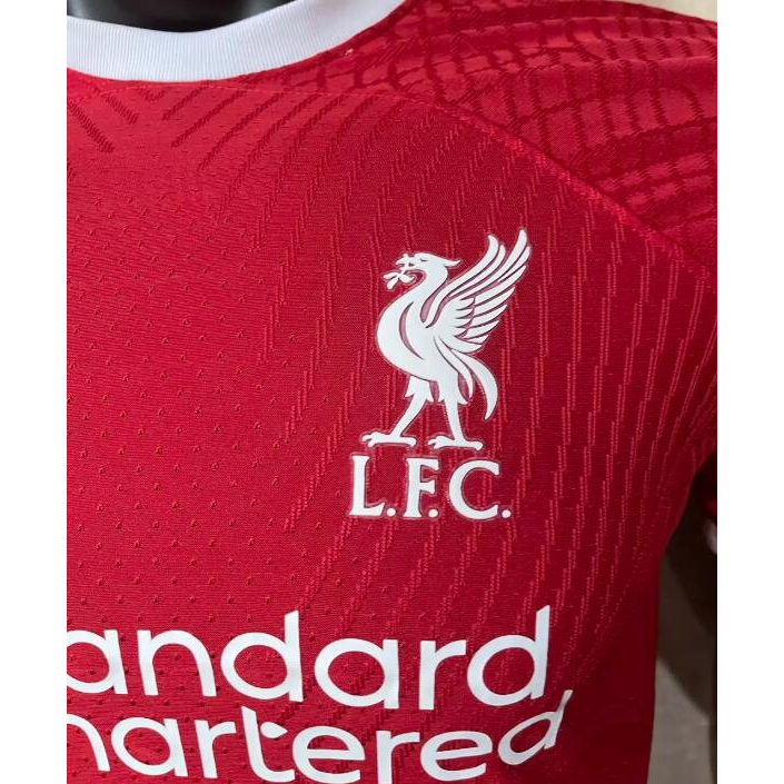 Áo Thun Đá Banh Sân Khách liverpool 2023 2024 Size s-4xl