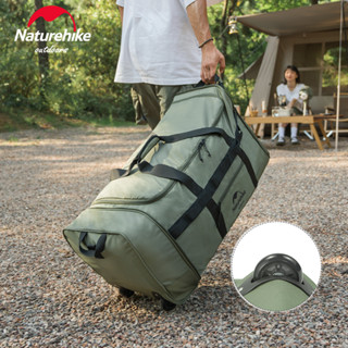  Naturehike Túi Xách Du Lịch Cỡ Lớn Có Bánh Xe Kéo Gấp Gọn Tiện Lợi 