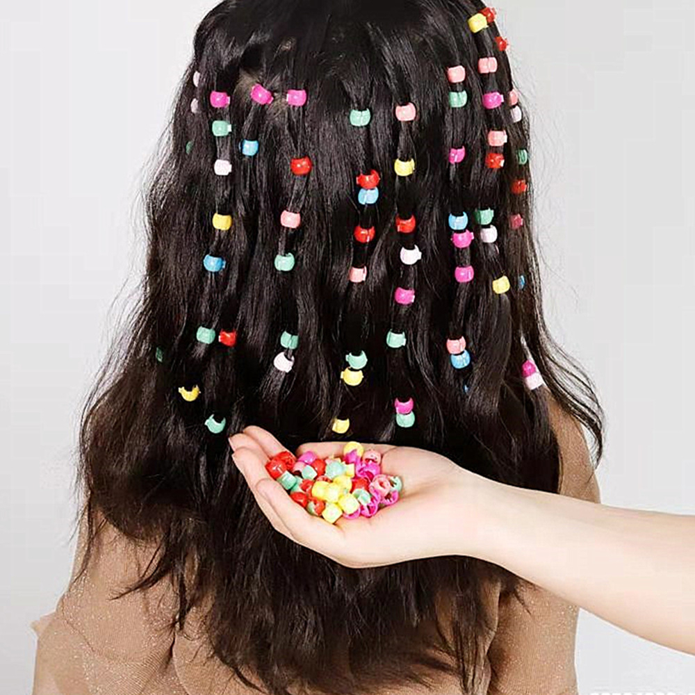 Bộ 100 Kẹp Tóc Hình Hoa Dễ Thương Cho Bé