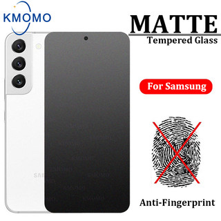 Kính Cường Lực Nhám Chống Bám Vân Tay Cho Điện Thoại Samsung Galaxy S24 + S23 Plus S22 5G Note 20 S21 Fe M54 M34 M33 M23 M53 M22 10 Lite M52 M32 M51 M62 F52 M21 M30s