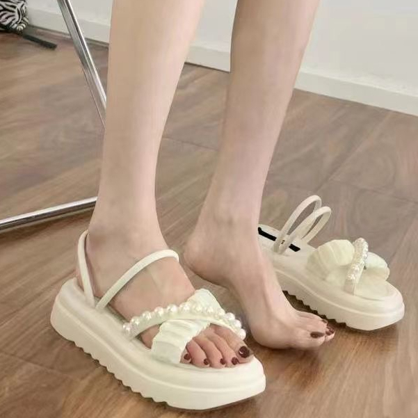 Dép kiểu nữ đi chơi dép bánh mì Thoải Mái Xinh Xắn 15Z2340725