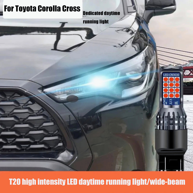 Bộ 2 Đèn LED T20 Siêu Sáng Cho Xe Toyota Corolla Cross