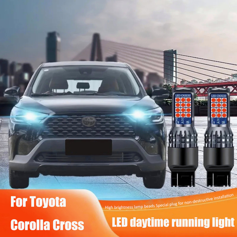 Bộ 2 Đèn LED T20 Siêu Sáng Cho Xe Toyota Corolla Cross