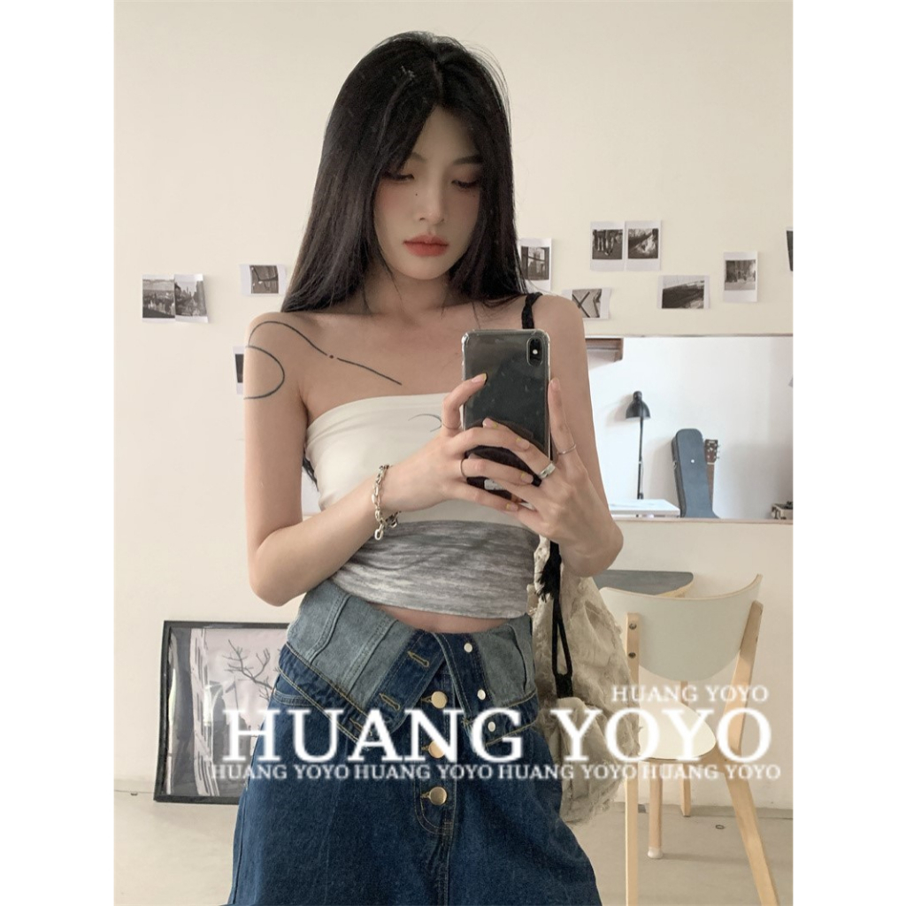 Áo Ống In Họa Tiết Vintage Thời Trang Mùa Hè 2023 Cho Nữ