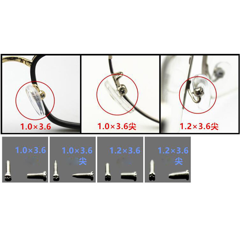 1 Gói Dụng Cụ Sửa Chữa Kính Mát Có Ốc Vít