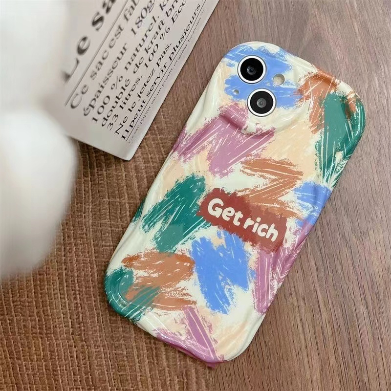 Ốp Điện Thoại Họa Tiết graffiti Nhiều Màu Cho iPhone 13 12 11Pro 7 / 8g 7plus 6plus 14 xr xs max 13Pro max 8plus12Pro