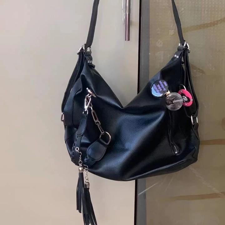 YADOU Túi Xách Cỡ Lớn Phối Tua Rua Thời Trang Cho Nữ