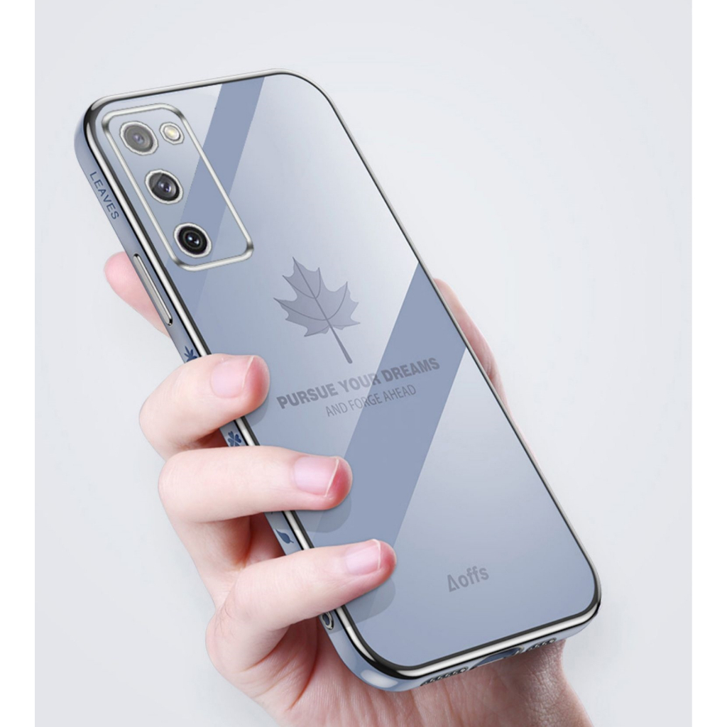 ốp lưng mềm mạ sang trọng Tương thích với Cho SAMSUNG S20 S20Plus S20Ultra S20FE S10 S10Plus Note 10 10Plus 20 20Ultra Ốp TPU mềm silicone với dây buộc case