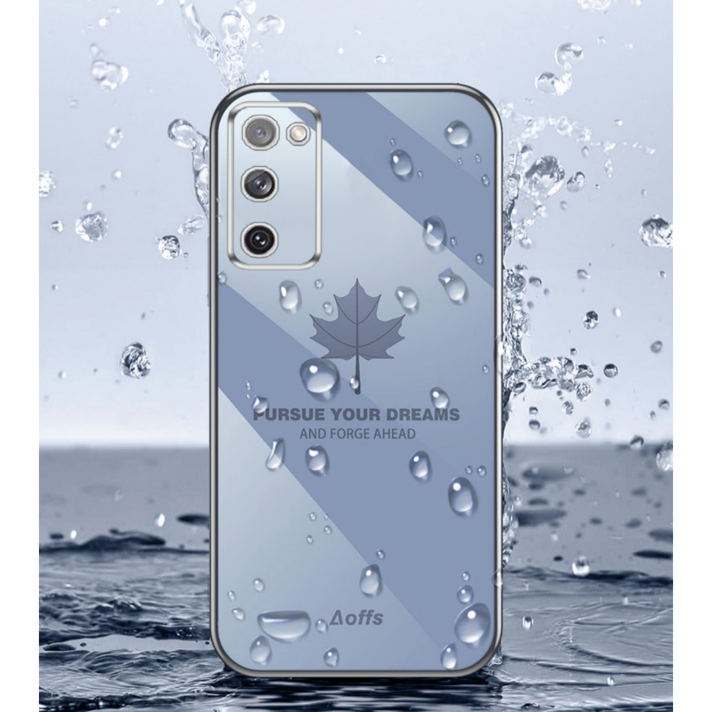 ốp lưng mềm mạ sang trọng Tương thích với Cho SAMSUNG S20 S20Plus S20Ultra S20FE S10 S10Plus Note 10 10Plus 20 20Ultra Ốp TPU mềm silicone với dây buộc case