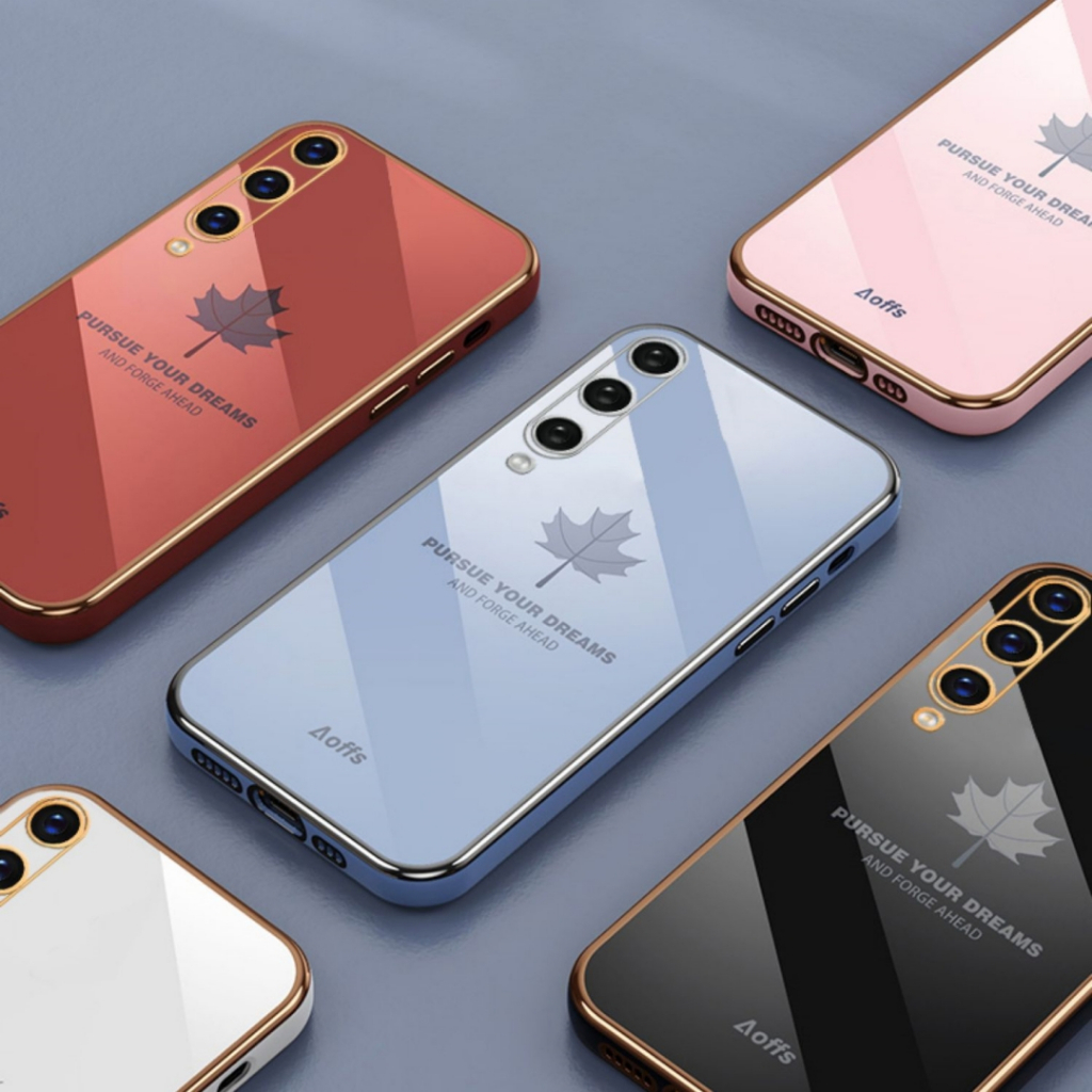 ốp lưng mềm mạ sang trọng Tương thích với Cho SAMSUNG A70 A50 A30 A71 A51 A31 A23 A14 A750/A7(2018) A54 Ốp TPU mềm silicone với dây buộc case